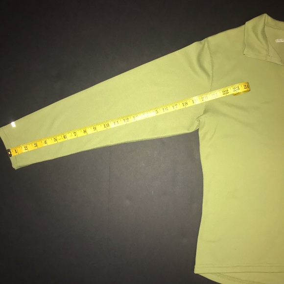 Bright green half zip Eastern Mountain Sports - Picture 7 of 7